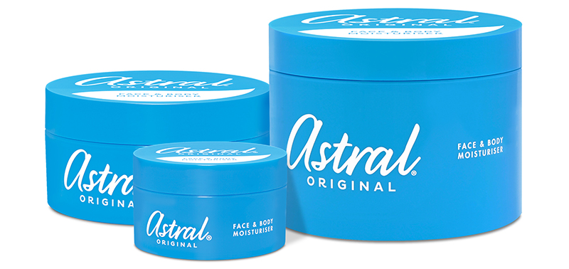 New packaging for iconic Astral original 