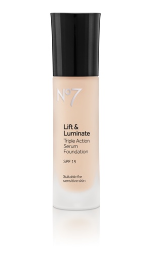 No7 launches new Lift and Luminate Triple Action Serum Foundation 