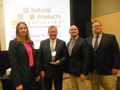 NPA Industry Champion Award presented to AAK USA Inc.