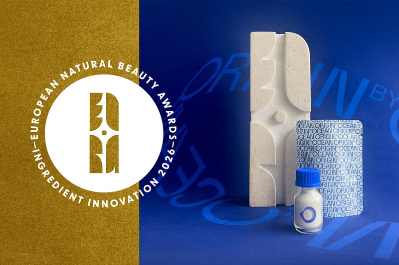 OCEANBOOST LF named Sustainable Ingredient of the Year at the European Natural Beauty Awards