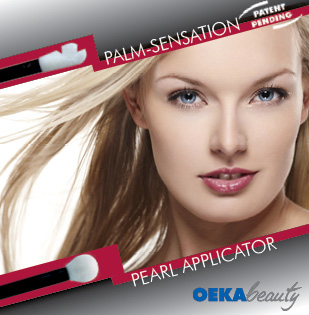 Oekabeauty’s new developments – Pearl Applicator and Palm Sensation