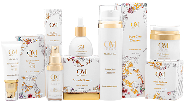 OM Skincare launches new range