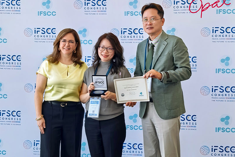 Opal Cosmetics Group Debuts on Global Stage at IFSCC Congress, Showcasing China's Cosmetic Scientific Prowess