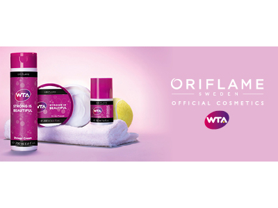 Oriflame announces launch of WTA Strong is Beautiful range