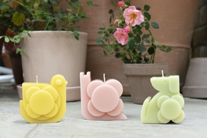 Orla Kiely launches candle trio in animal figurines 