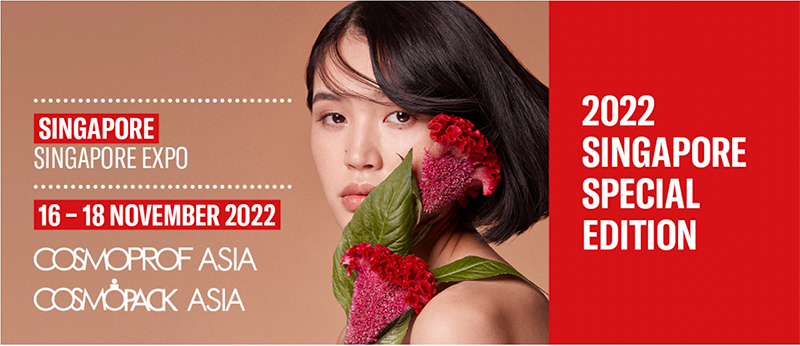 Over 20,000 international beauty stakeholders made Cosmoprof Asia 2022 in Singapore a resounding success