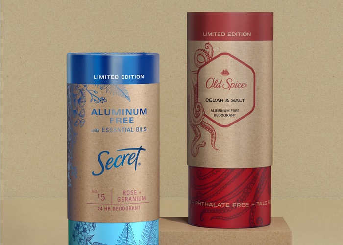 P&G’s Old Spice and Secret get eco-friendly makeover