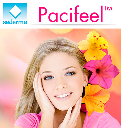 Pacified skin feels beautiful