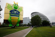Palletways mascot takes flight