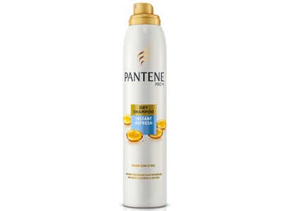Pantene updates the dry shampoo market