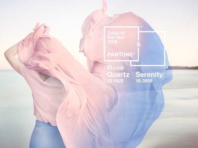 Pantone names two shades as 2016 Colour of the Year
