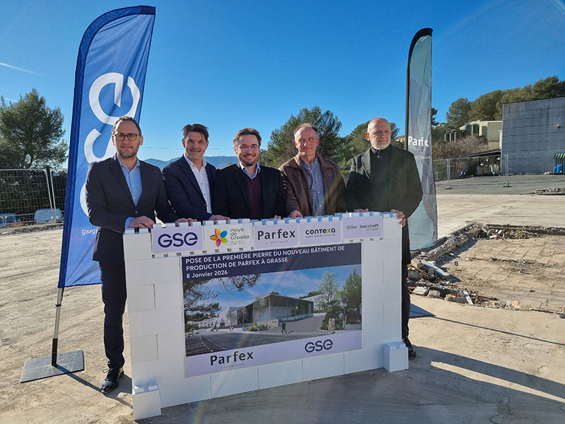 Parfex Breaks Ground on Its New Industrial Site in Gras