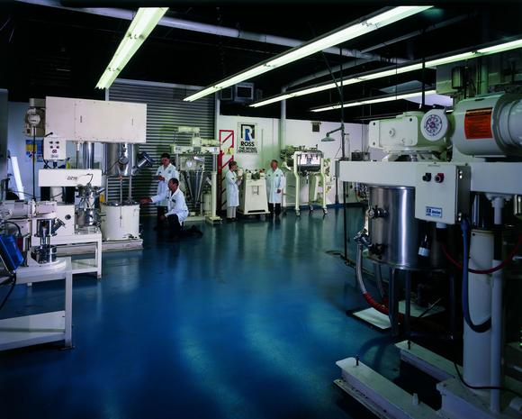 Particle size analyser matches mixer to process