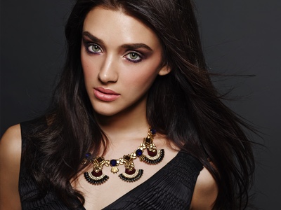 Party beauty: Putting on the glitz