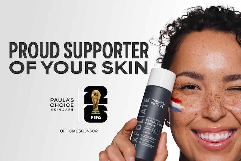 Paula’s Choice named official World Cup Skincare Sponsor as beauty’s football fever sets in