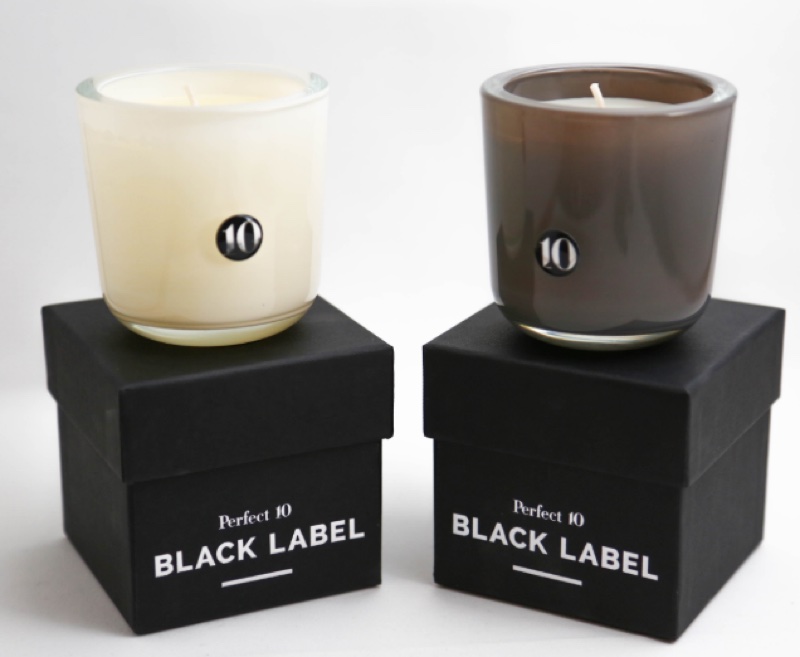 Perfect 10 Black Label releases new signature candles