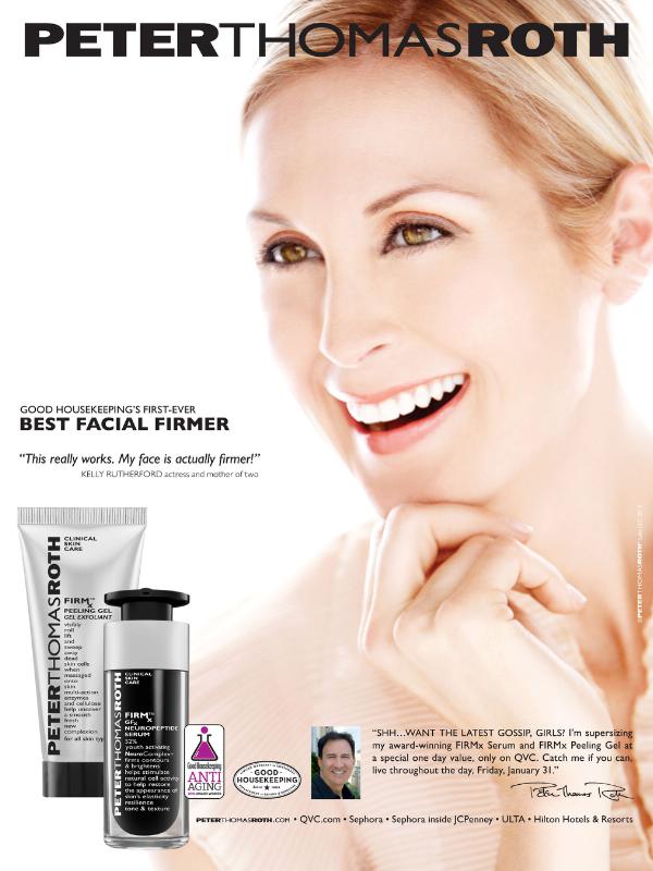 Peter Thomas Roth welcome Kelly Rutherford as new spokesmodel
