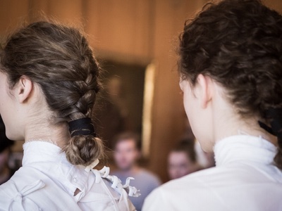 Philip Kingsley products used on Phoebe English LFW models