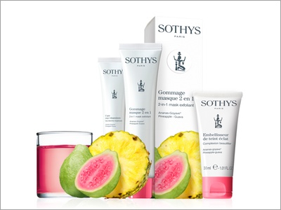 Pineapple takes centre stage for Sothys' new skin care products 