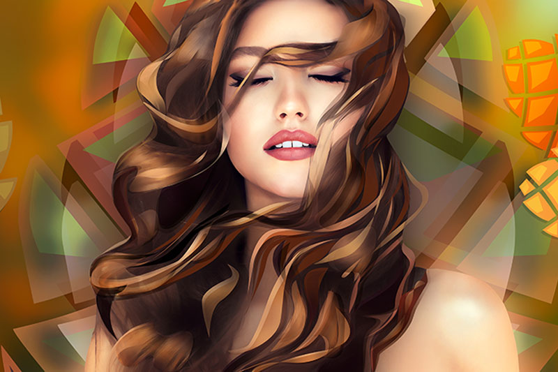PinoPlex - Bioinspiration for smooth and moisturised hair