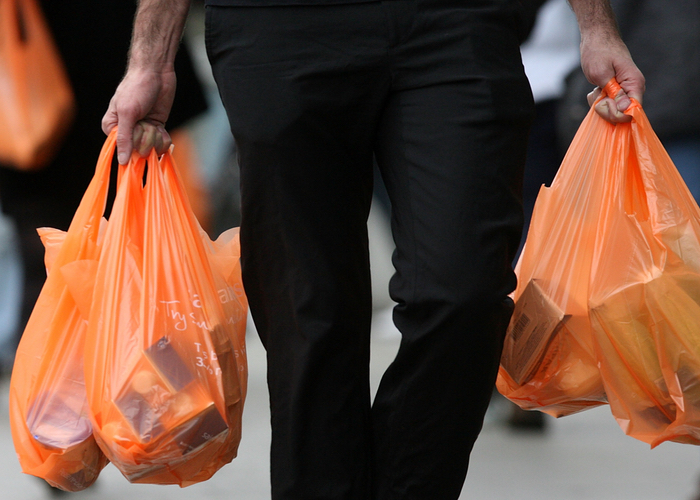 Plastic bag sales down by 90%