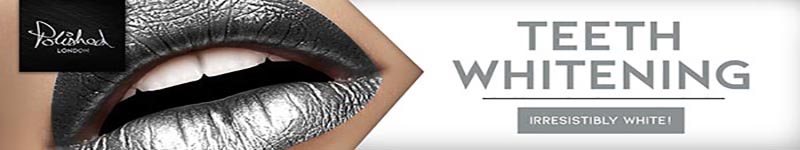 Polished London's signature teeth whitening range