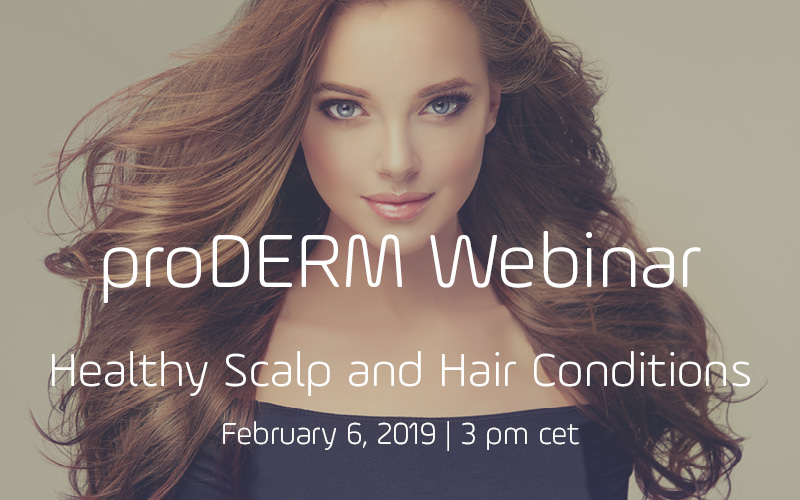 proDERM to host Webinar on February 2019
