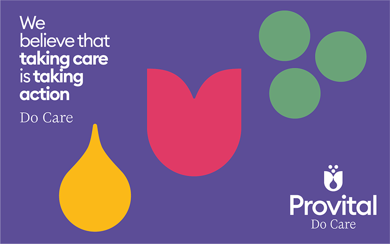 Provital believes that taking care is taking action
