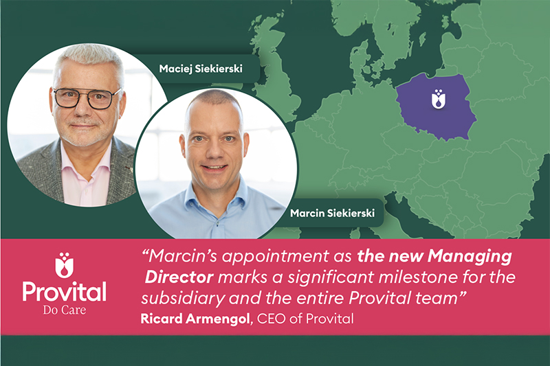 Provital Polska appoints Marcin Siekierski as new Managing Director following Founder’s retirement