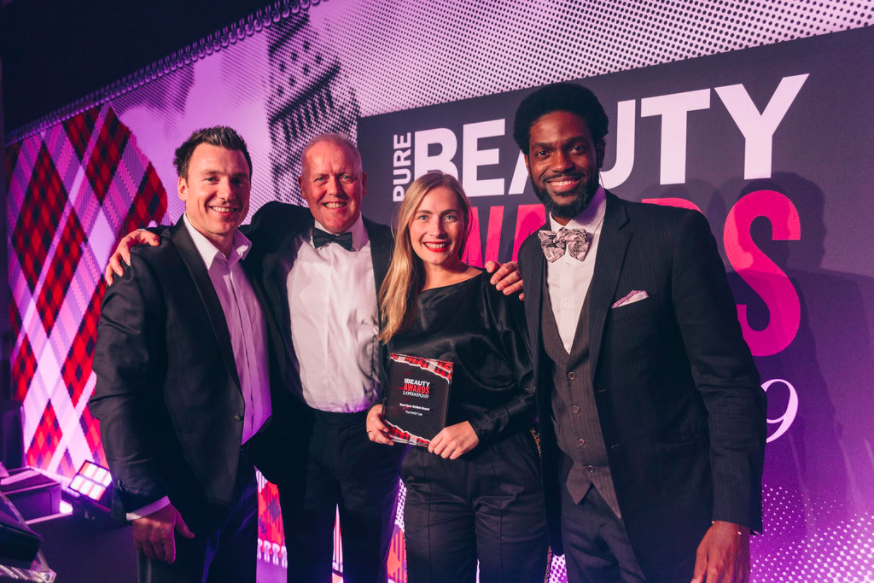Cygnia CEO Glenn Lindfield presented at the 2019 Pure Beauty Awards