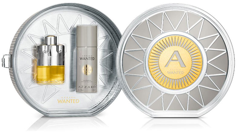 Pure Trade has designed for Azzaro the luxurious metal case of Wanted, its iconic fragrance