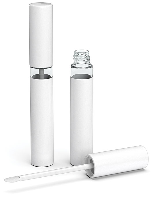 Qosmedix adds paper wrapped lip gloss vial to stock offering 