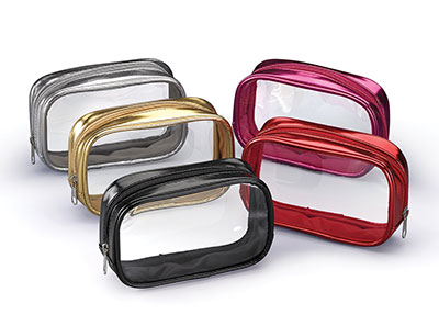 Qosmedix develops ‘Clearly Precious Metals’ cosmetic bag collection