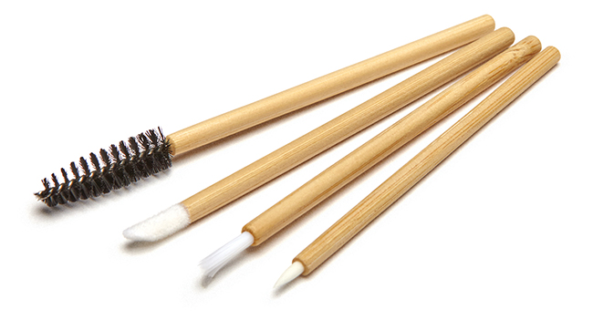 Qosmedix introduces disposable cosmetic applicators with eco-friendly bamboo handles 