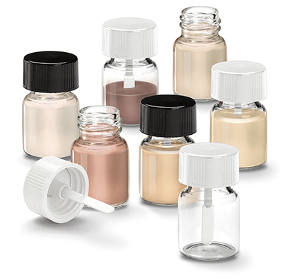 Qosmedix introduces glass dramming bottles with spatula