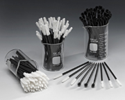 Qosmedix offers disposable rubber head mascara wands