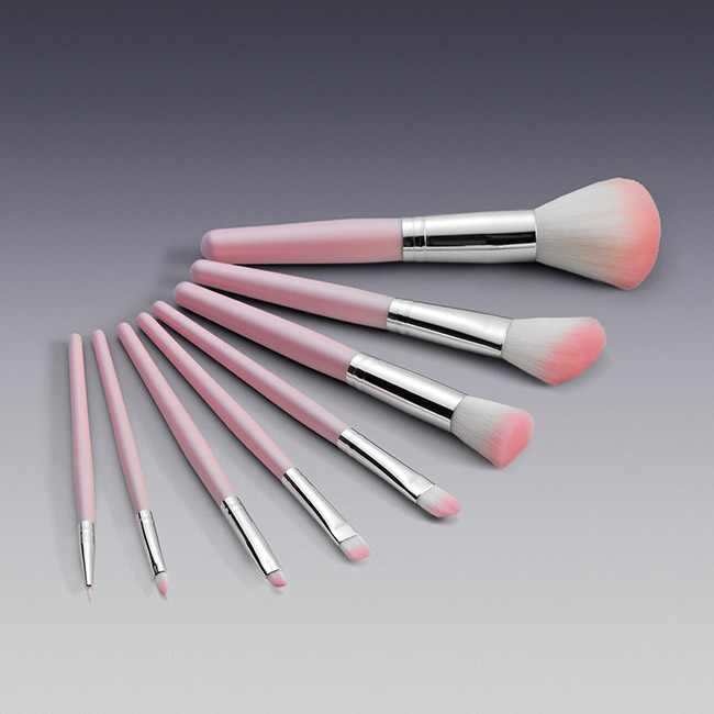 Qosmedix Signature Pink Professional Makeup Brushes