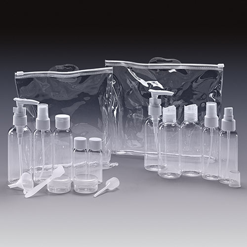 Qosmedix TSA compliant travel sets
