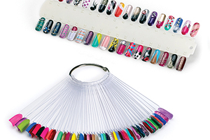 Qosmedix unveils nail design display swatches