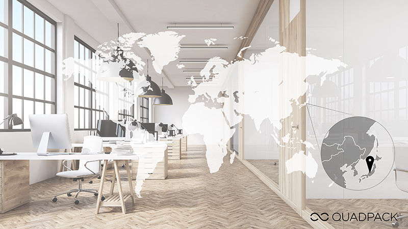 Quadpack opens new office in Japan 