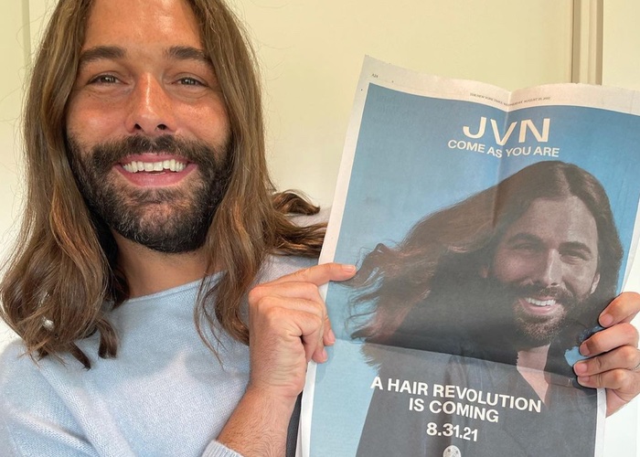 Queer Eye’s Jonathan Van Ness and Amyris collaborate on new hair care line 
