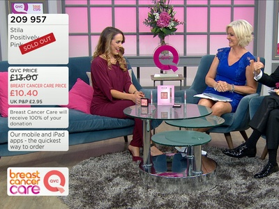 QVC raises £300,000 for Breast Cancer Care