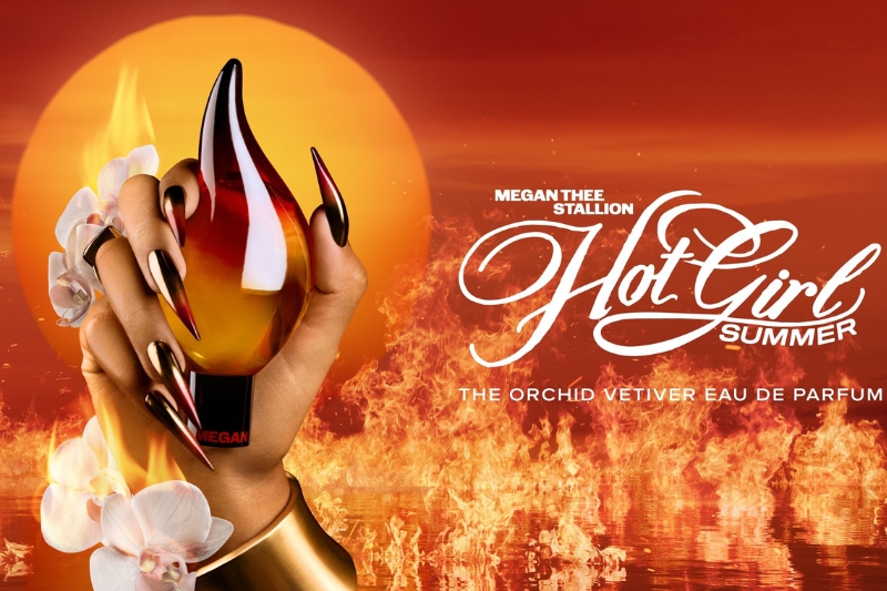 Rapper Megan Thee Stallion is the latest celebrity to enter fragrance