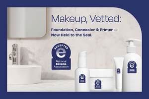 Rare Beauty and Tower 28 make-up products awarded National Eczema Association Seal of Acceptance