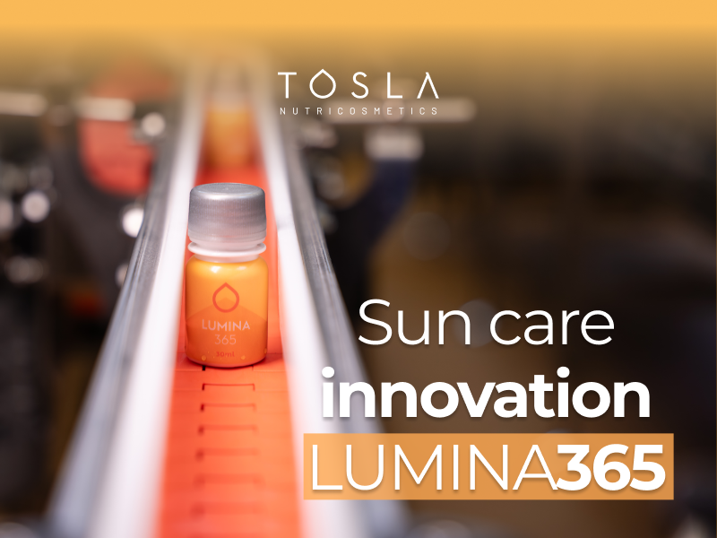 Reducing sun-induced redness: Science backed supplement LUMINA365