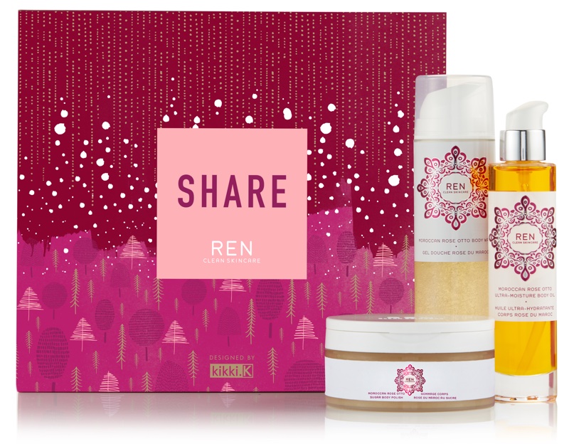 REN calls in Scandinavian brand kikki.K to design holiday season packaging
