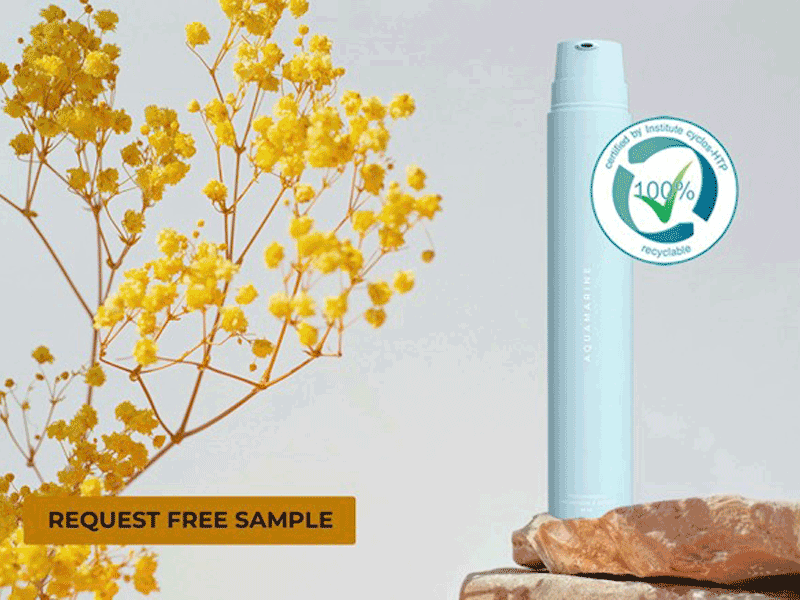 Request your free sample - 100% recyclable packaging