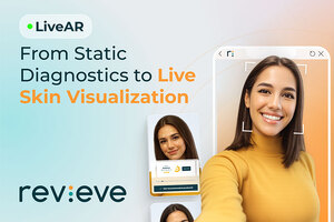 Revieve introduces LiveAR to power real-time clinical results visualization in digital skin analysis