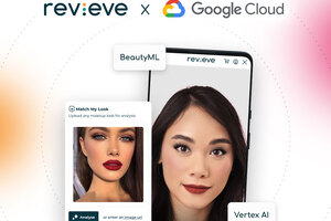 Revieve launches 'Match My Look' & 'Shop the Look' for makeup, powered by BeautyML and Google Cloud's Vertex AI, revolutionizing personalized beauty shopping