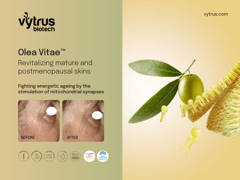 Revitalising menopause skin through plant biotechnology